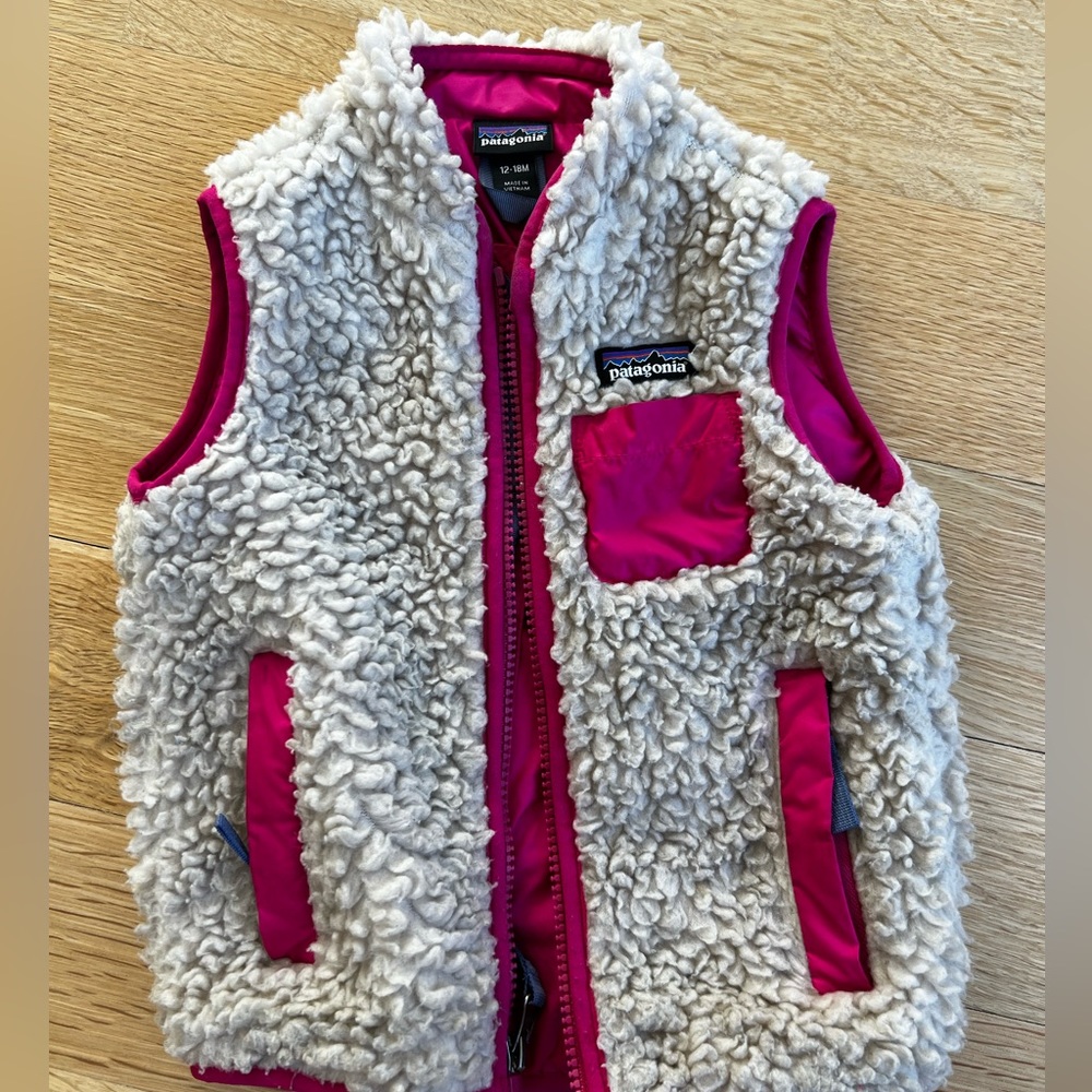 Like New: Patagonia baby Retro-X fleece 12-18m